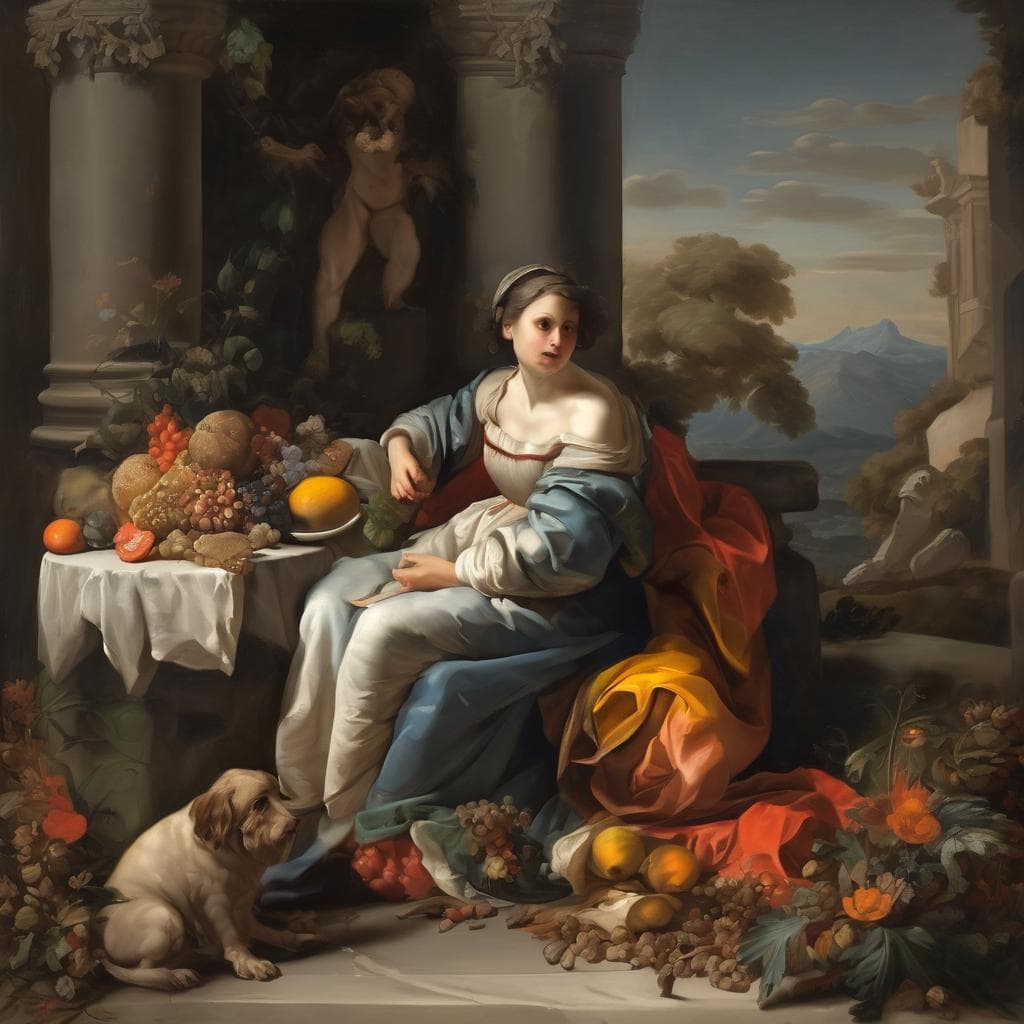 Όμορφη αναπαράσταση από την ιστορία της τέχνης με επίκεντρο την αισθητική και την καλλιτεχνική έκφραση.